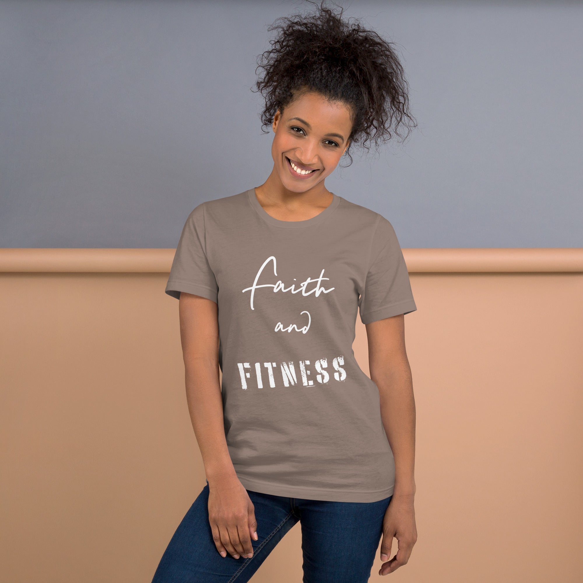 Faith and Fitness Unisex t-shirt