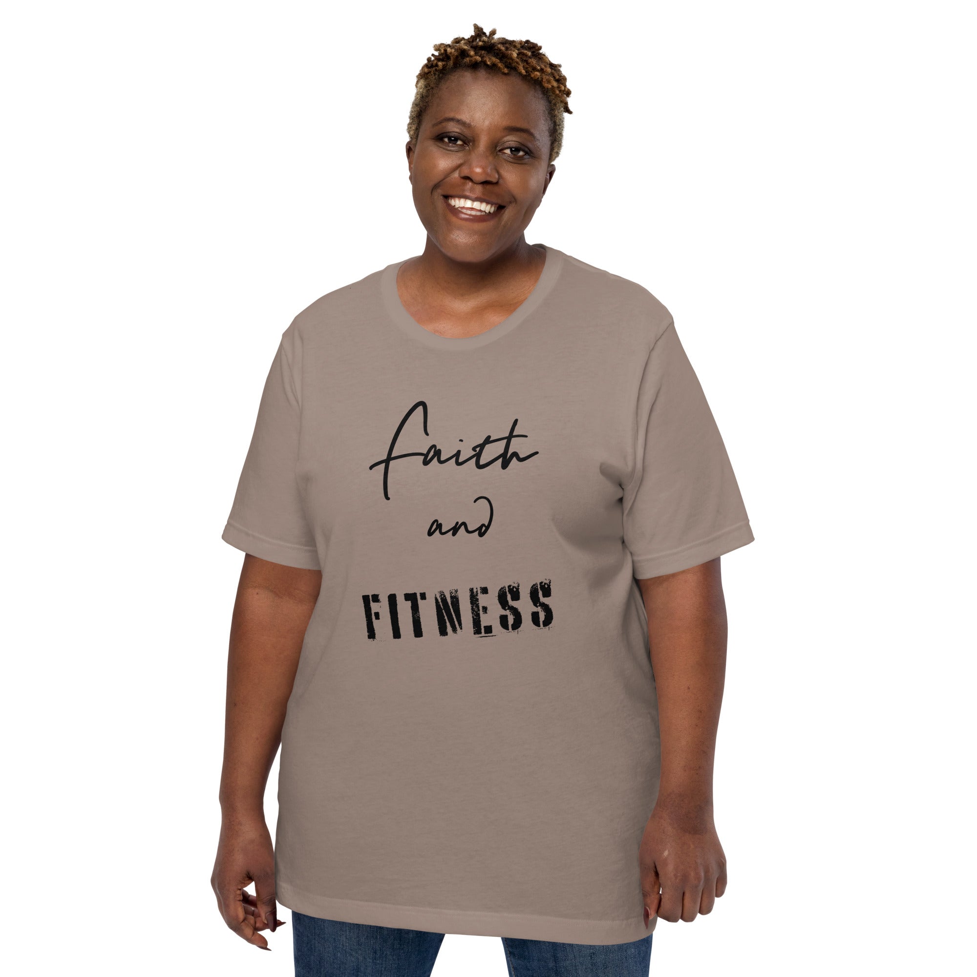 Faith and Fitness Unisex t-shirt