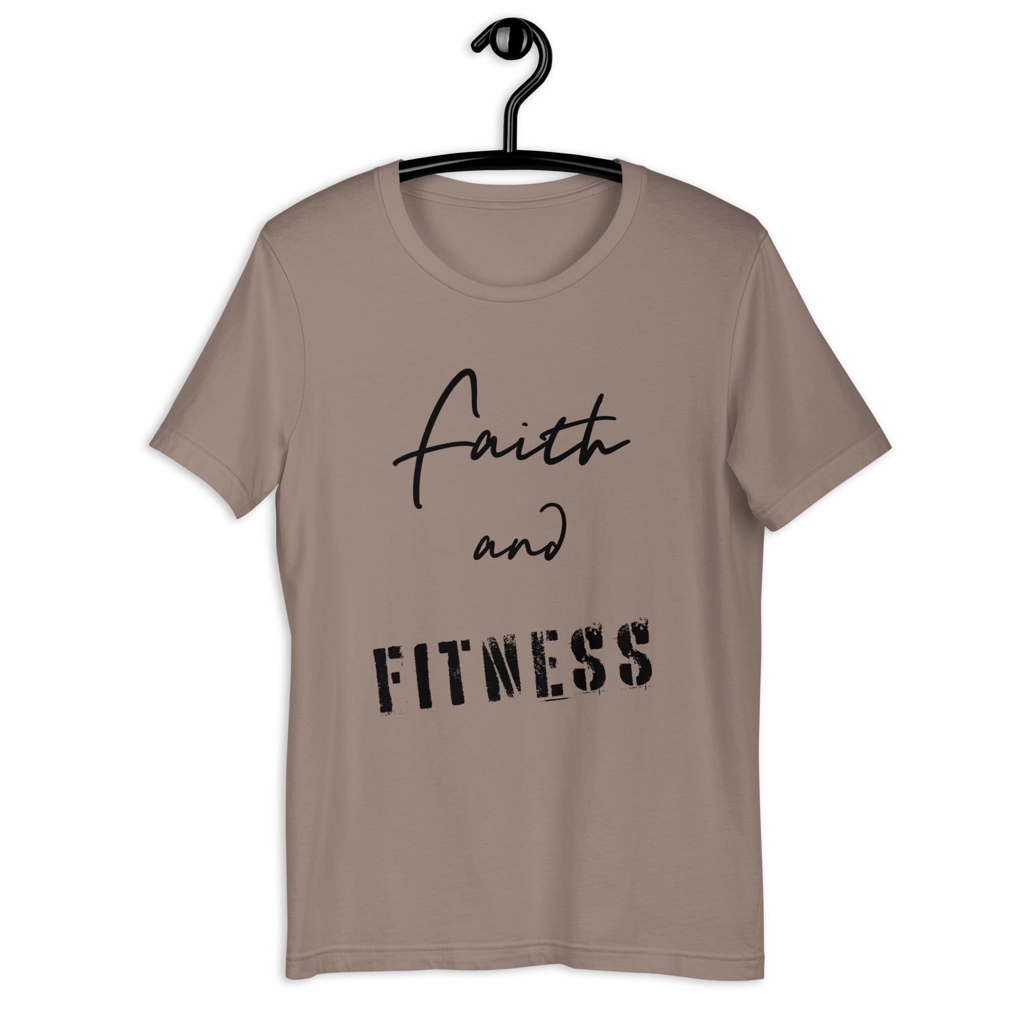 Faith and Fitness Unisex t-shirt