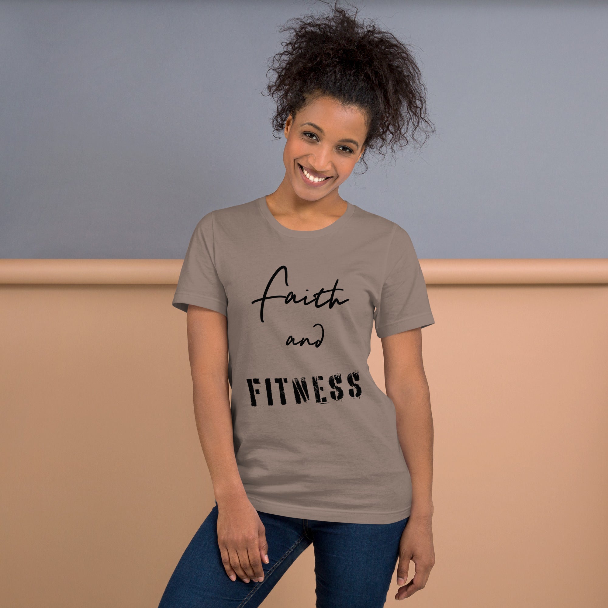 Faith and Fitness Unisex t-shirt