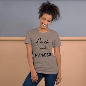 Faith and Fitness Unisex t-shirt