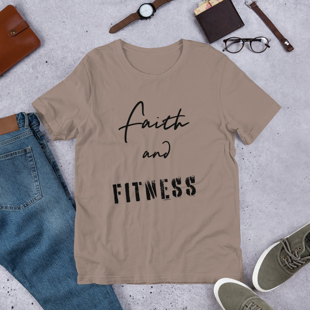 Faith and Fitness Unisex t-shirt