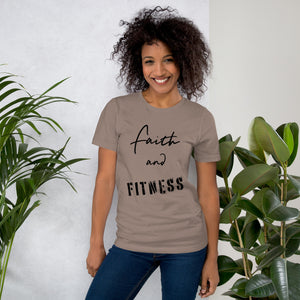 Faith and Fitness Unisex t-shirt