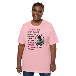 Grandmaster Flash Lyrics Unisex t-shirt