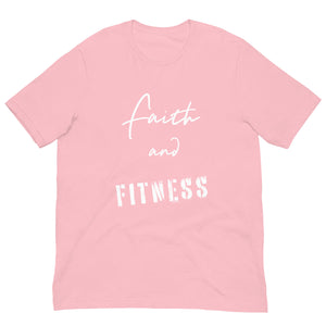 Faith and Fitness Unisex t-shirt