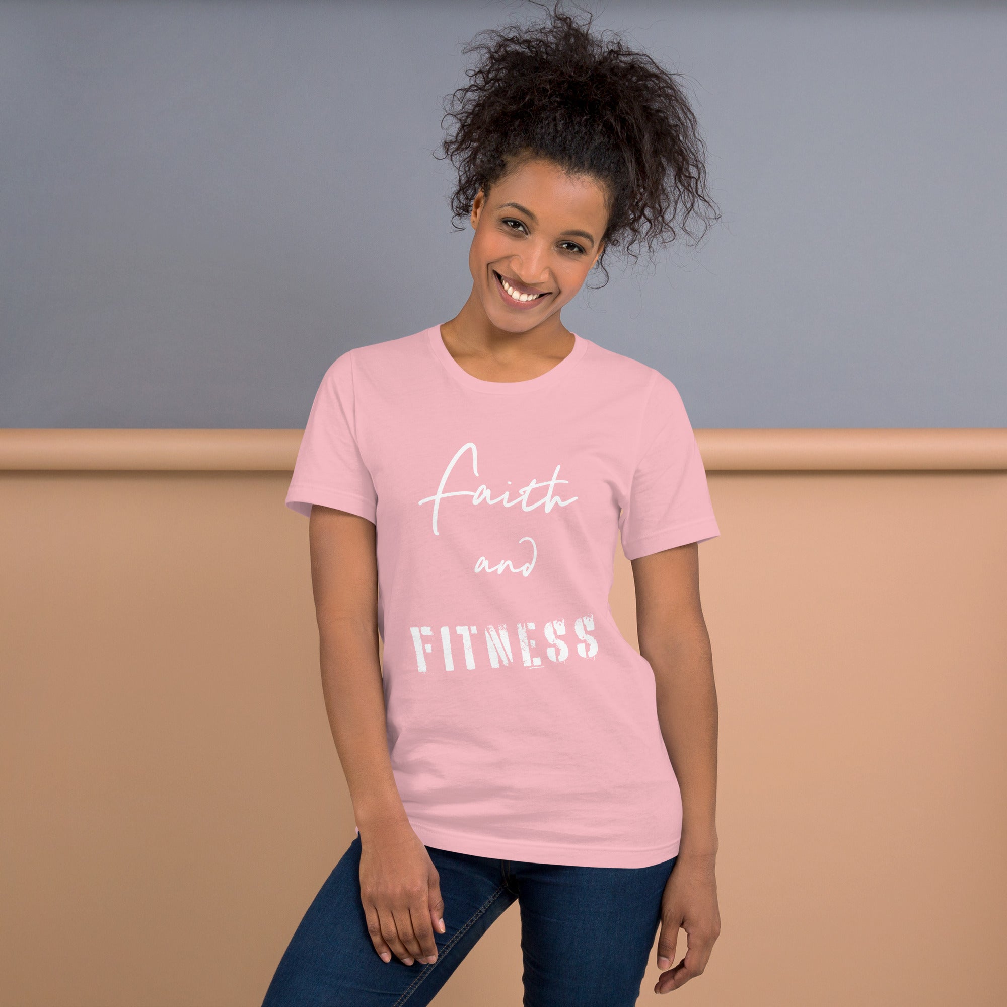 Faith and Fitness Unisex t-shirt