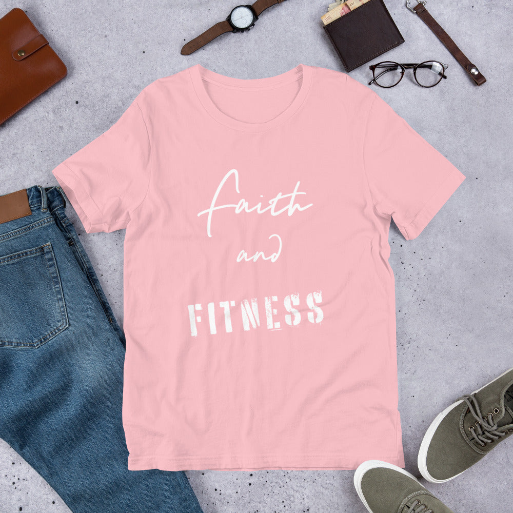 Faith and Fitness Unisex t-shirt