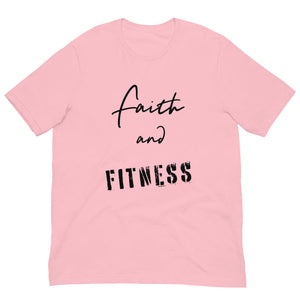 Faith and Fitness Unisex t-shirt