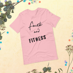 Faith and Fitness Unisex t-shirt