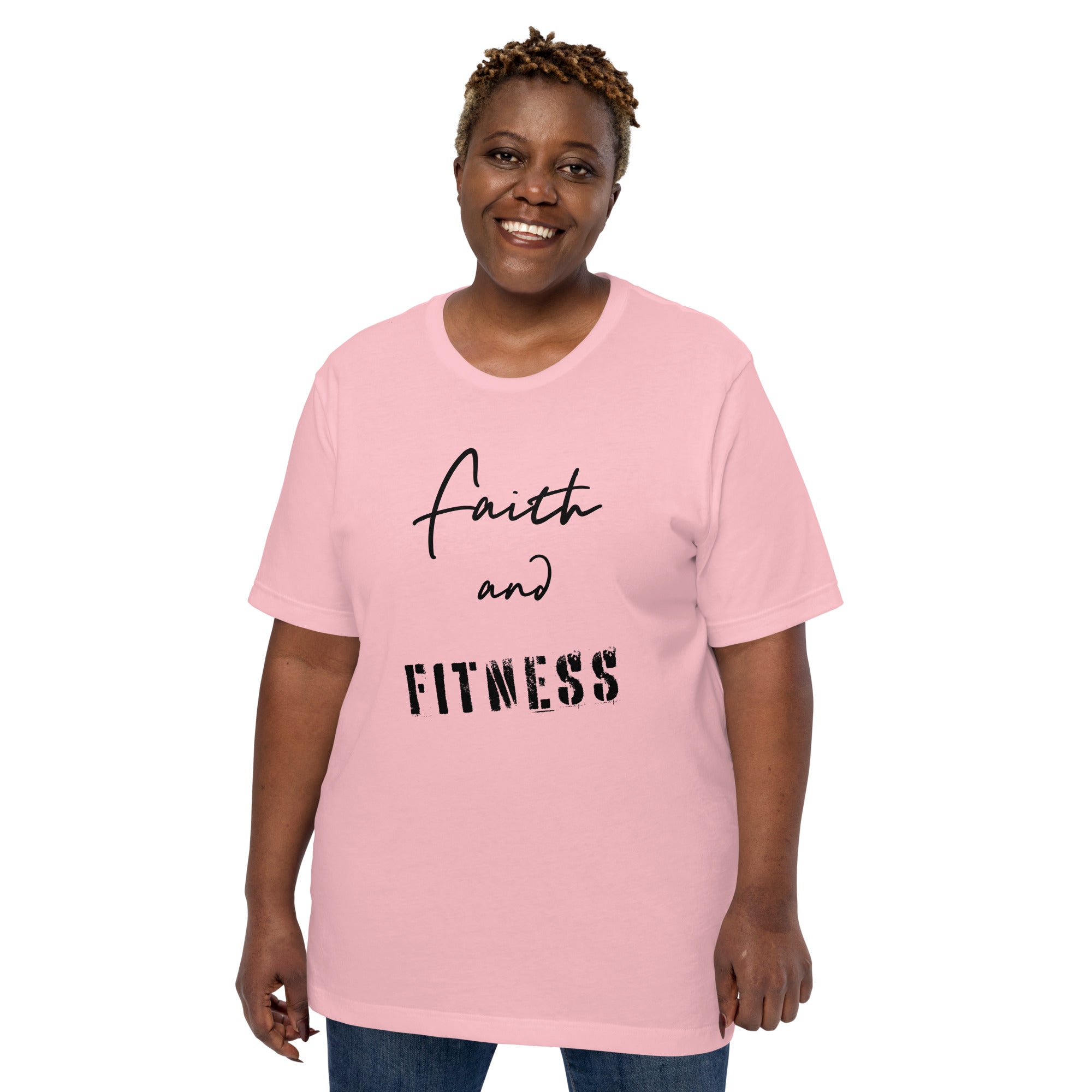 Faith and Fitness Unisex t-shirt