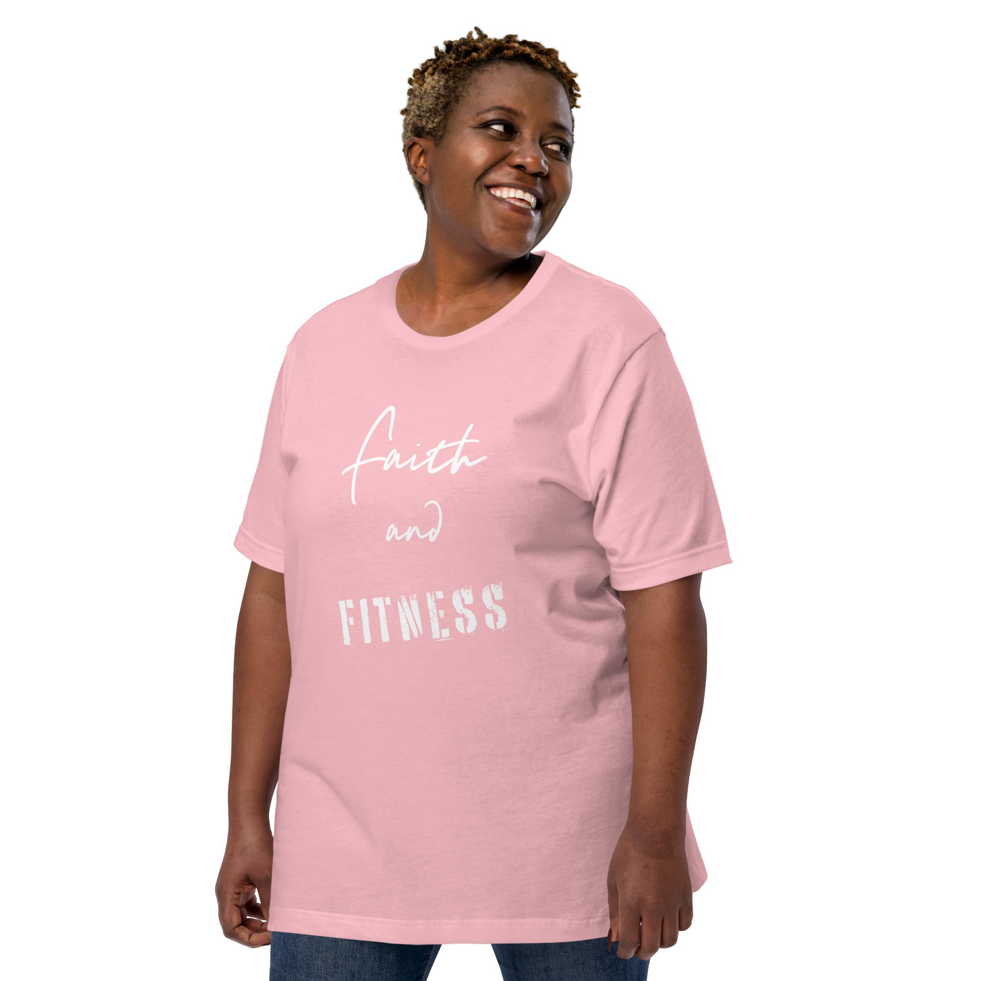 Faith and Fitness Unisex t-shirt