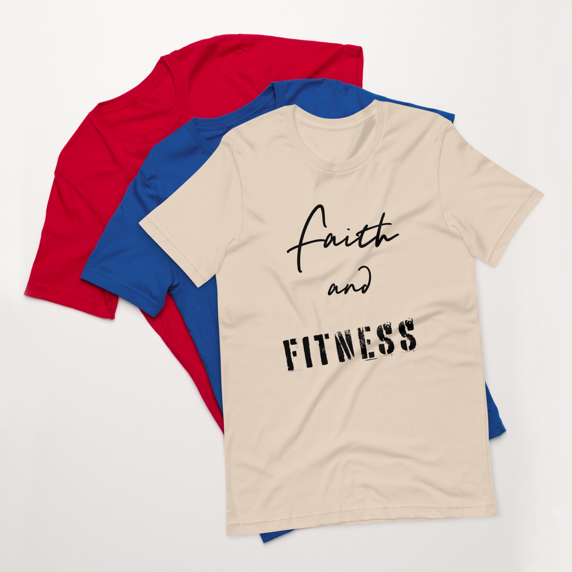 Faith and Fitness Unisex t-shirt