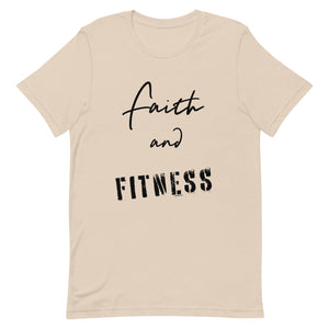 Faith and Fitness Unisex t-shirt