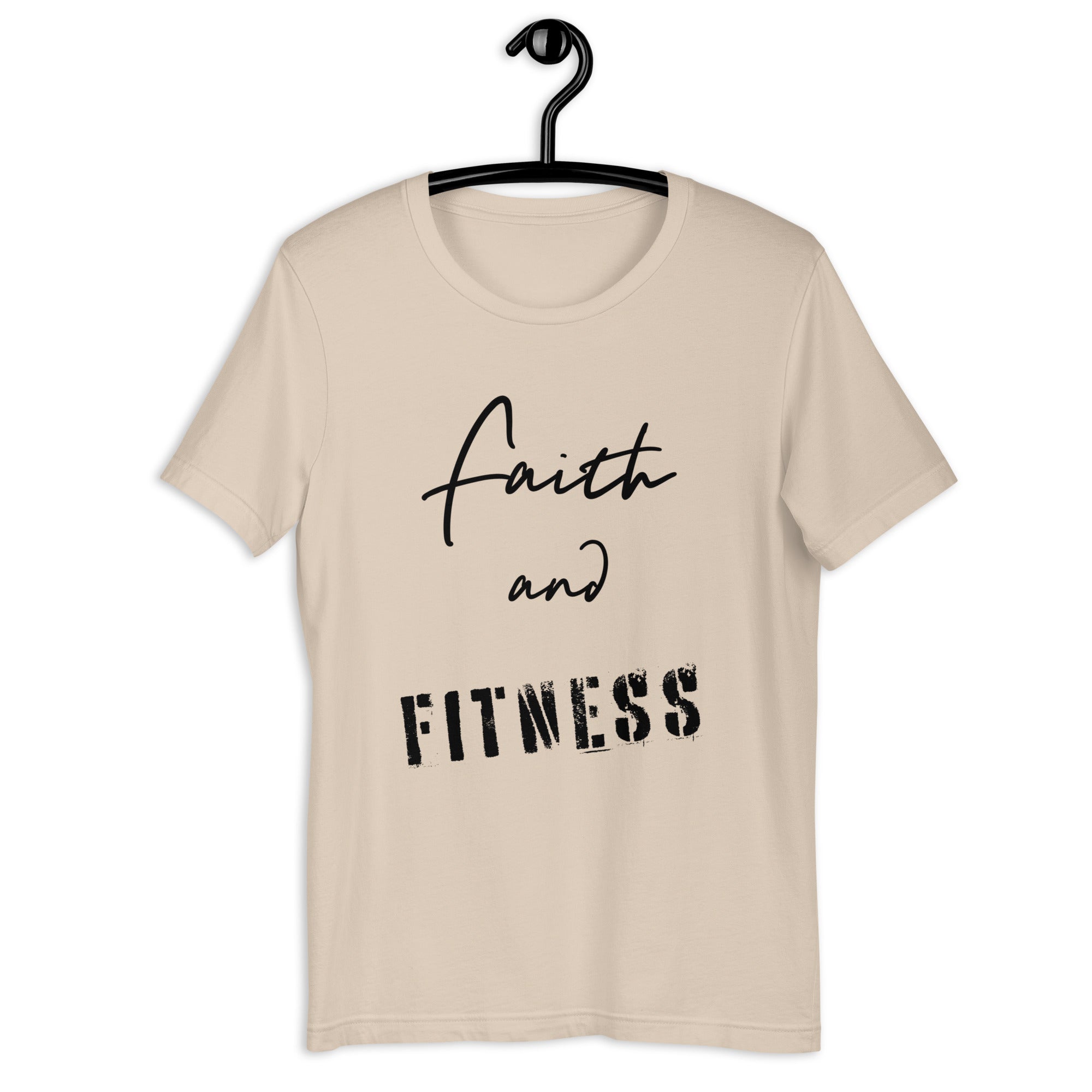 Faith and Fitness Unisex t-shirt