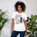Grandmaster Flash Lyrics Unisex t-shirt