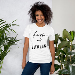 Faith and Fitness Unisex t-shirt