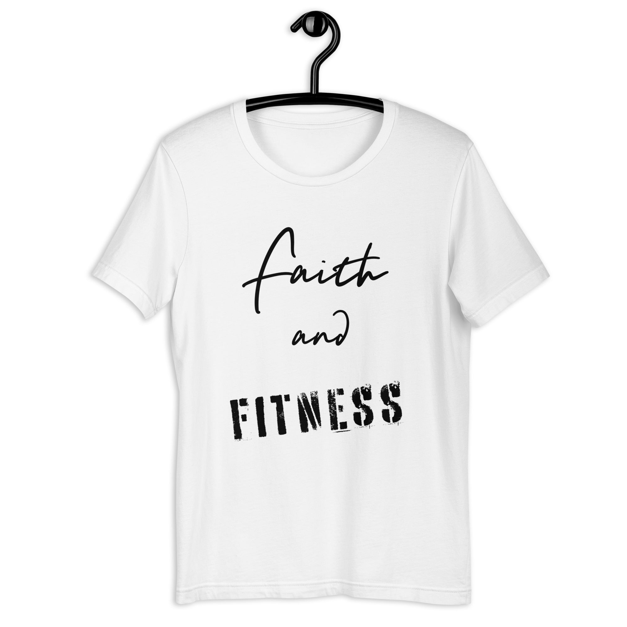 Faith and Fitness Unisex t-shirt