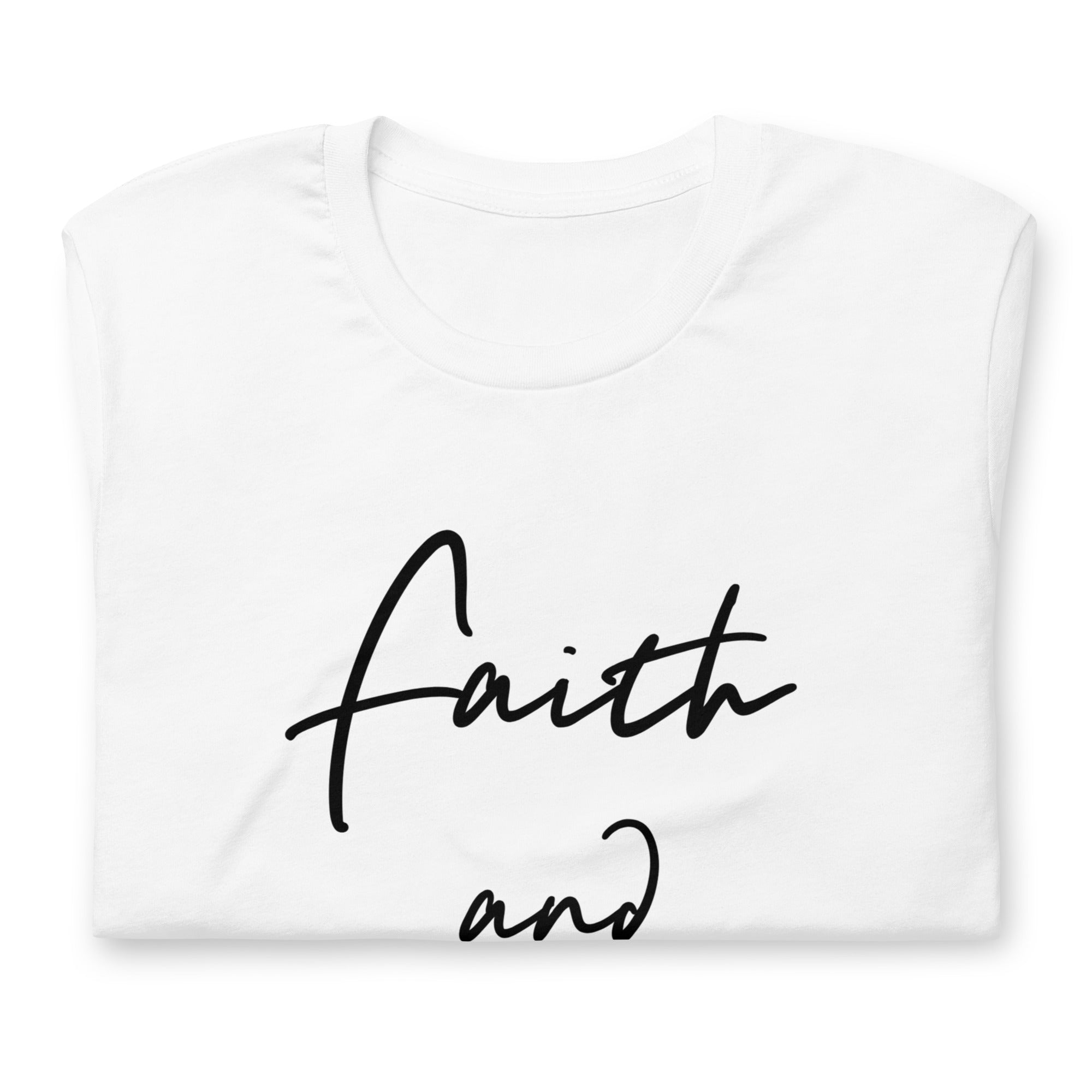 Faith and Fitness Unisex t-shirt