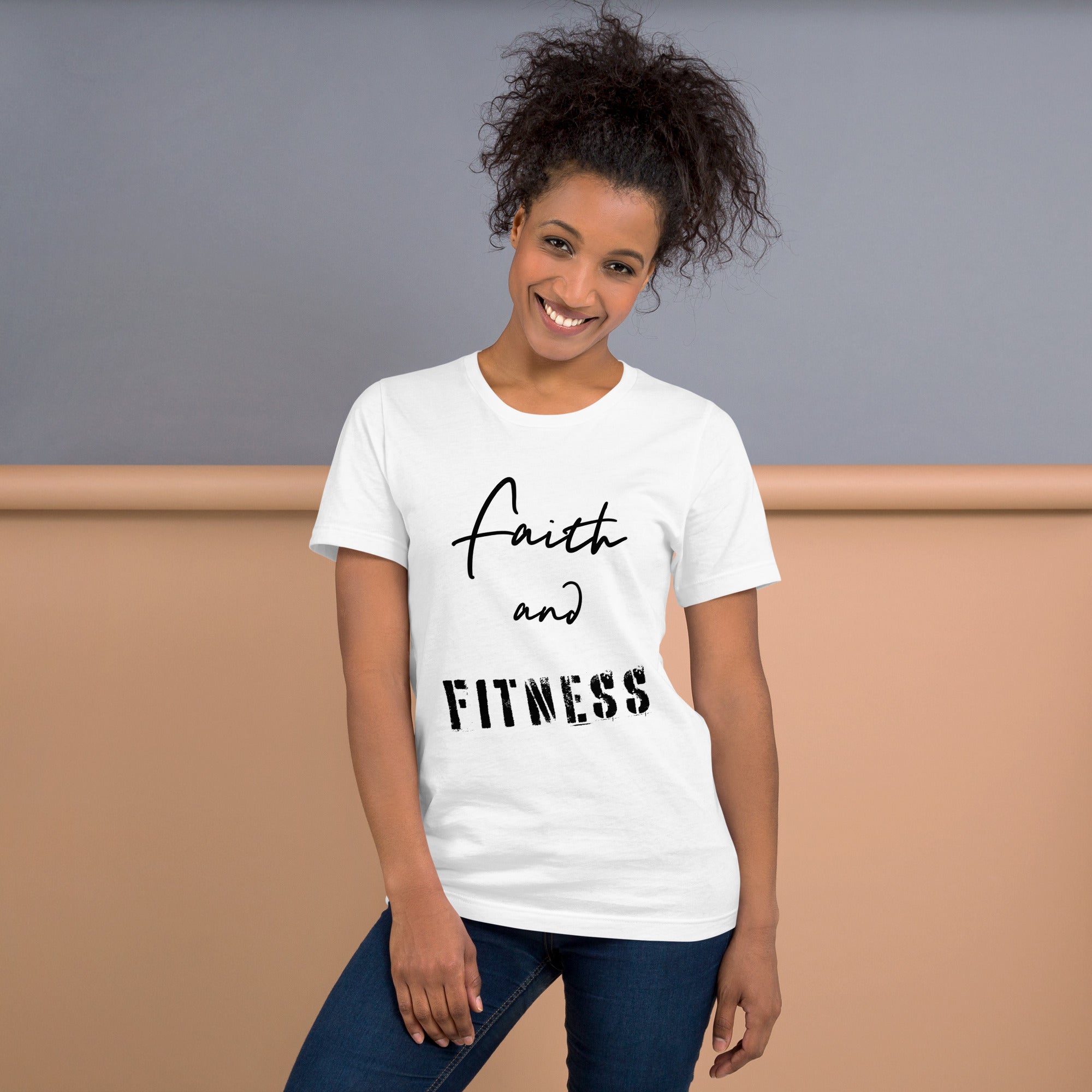 Faith and Fitness Unisex t-shirt