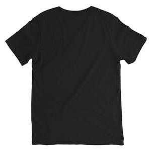 Black Journalists Matter Unisex Short Sleeve V-Neck T-Shirt