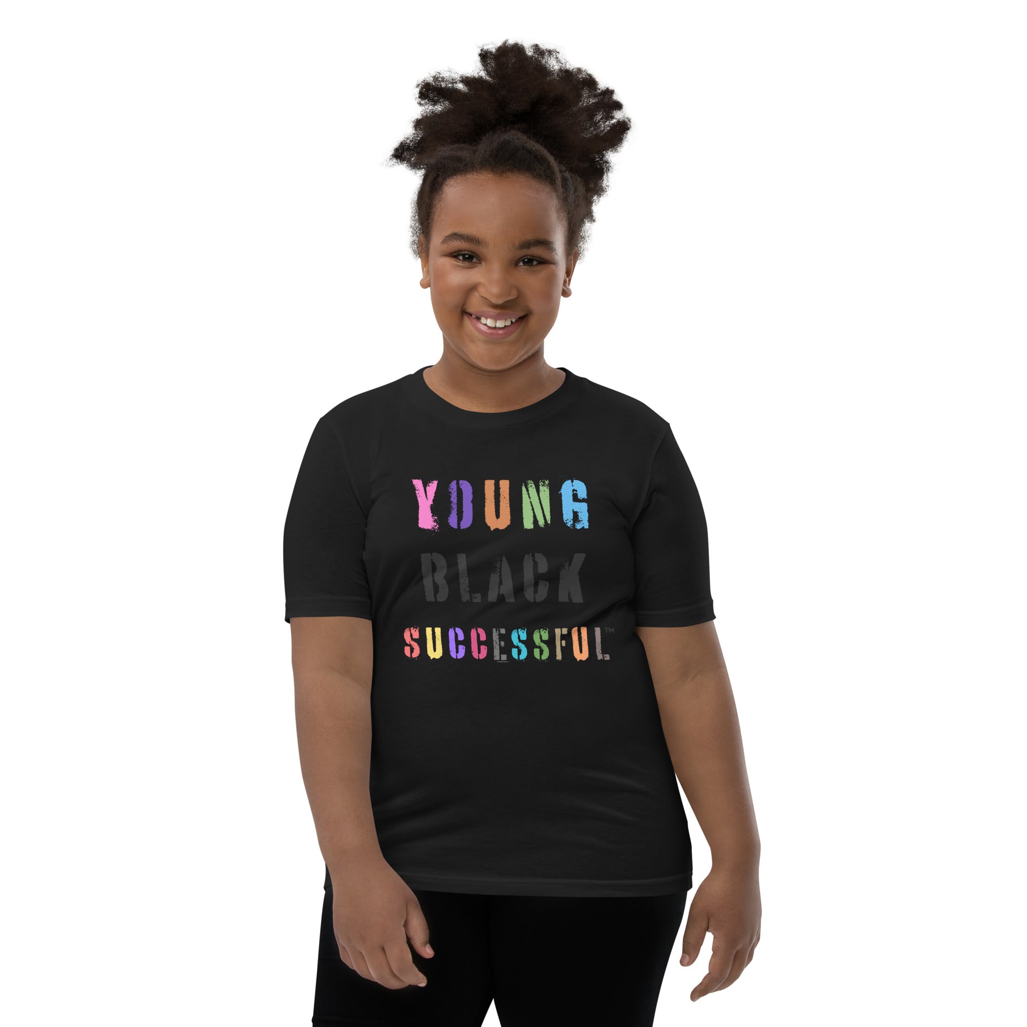 Young Black Successful TM Youth Short Sleeve T-Shirt