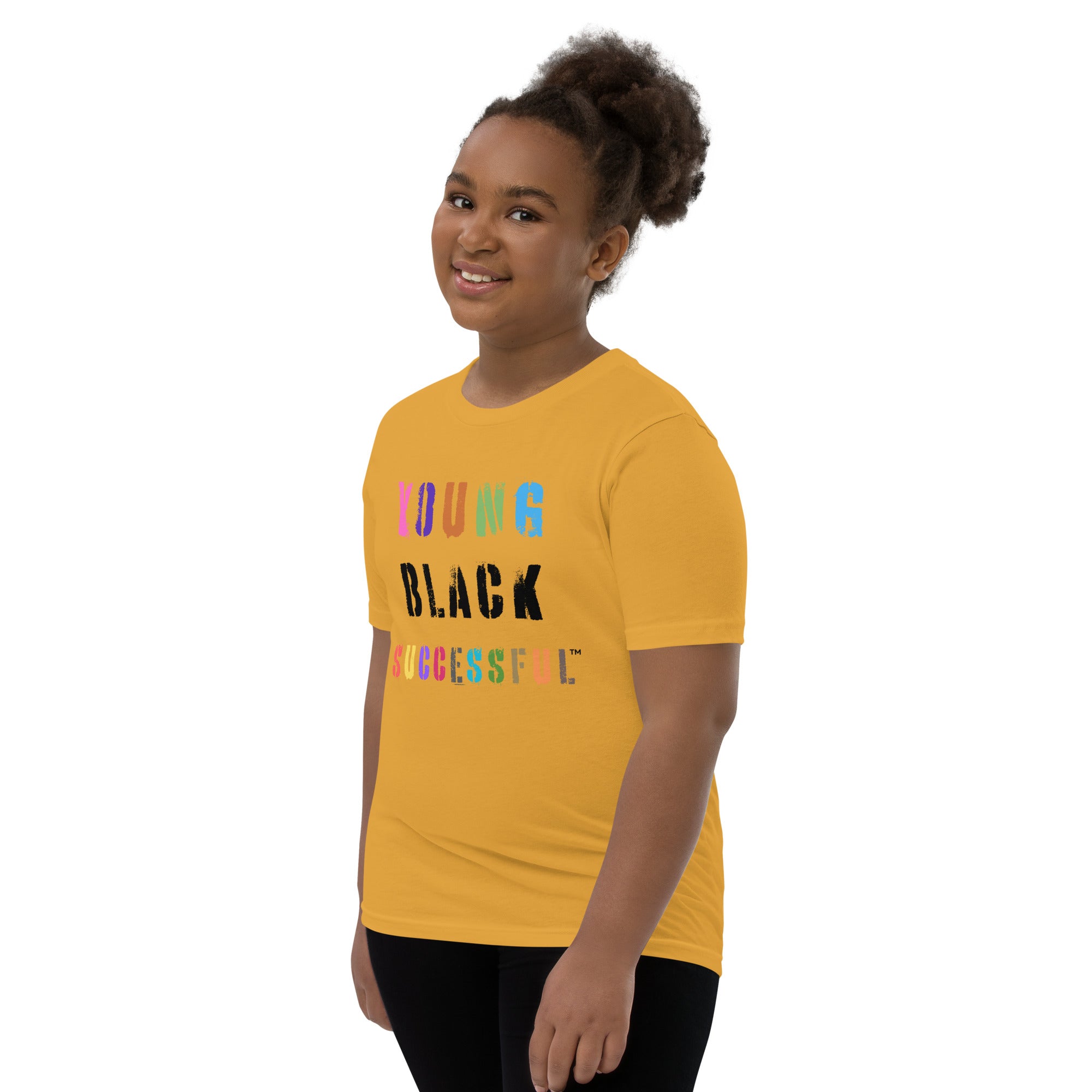 Young Black Successful TM Youth Short Sleeve T-Shirt