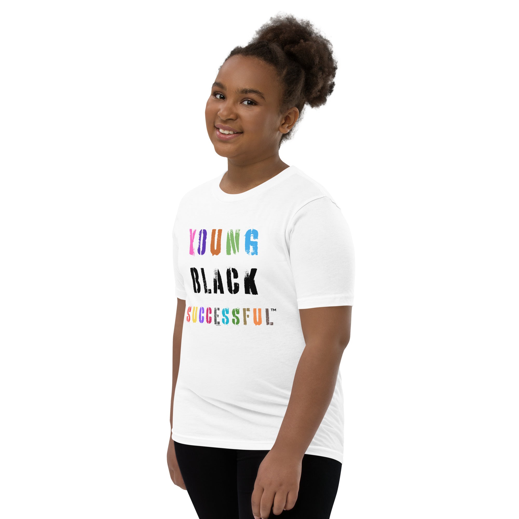 Young Black Successful TM Youth Short Sleeve T-Shirt