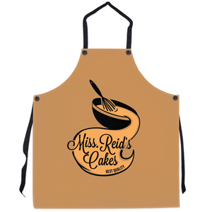 Miss Reid's Cakes Apron Gold