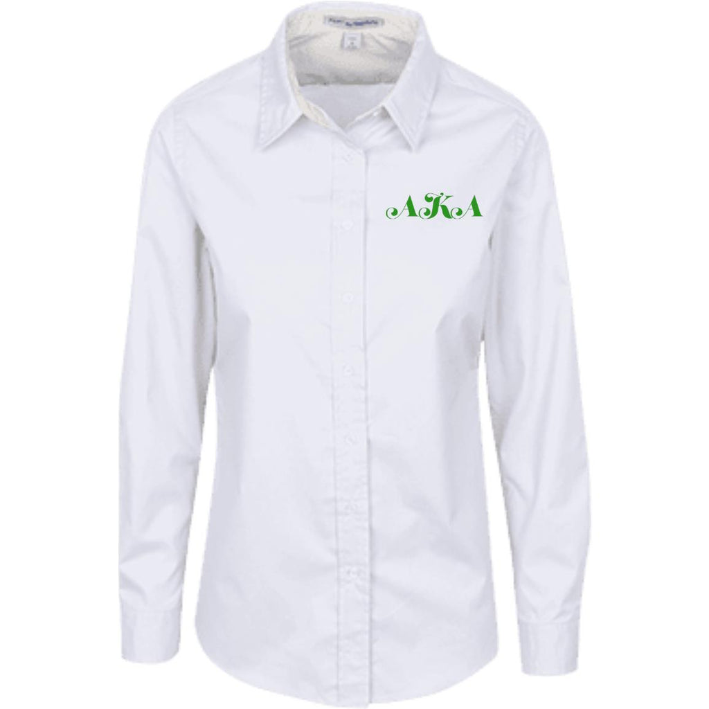 L608 Ladies' LS Blouse