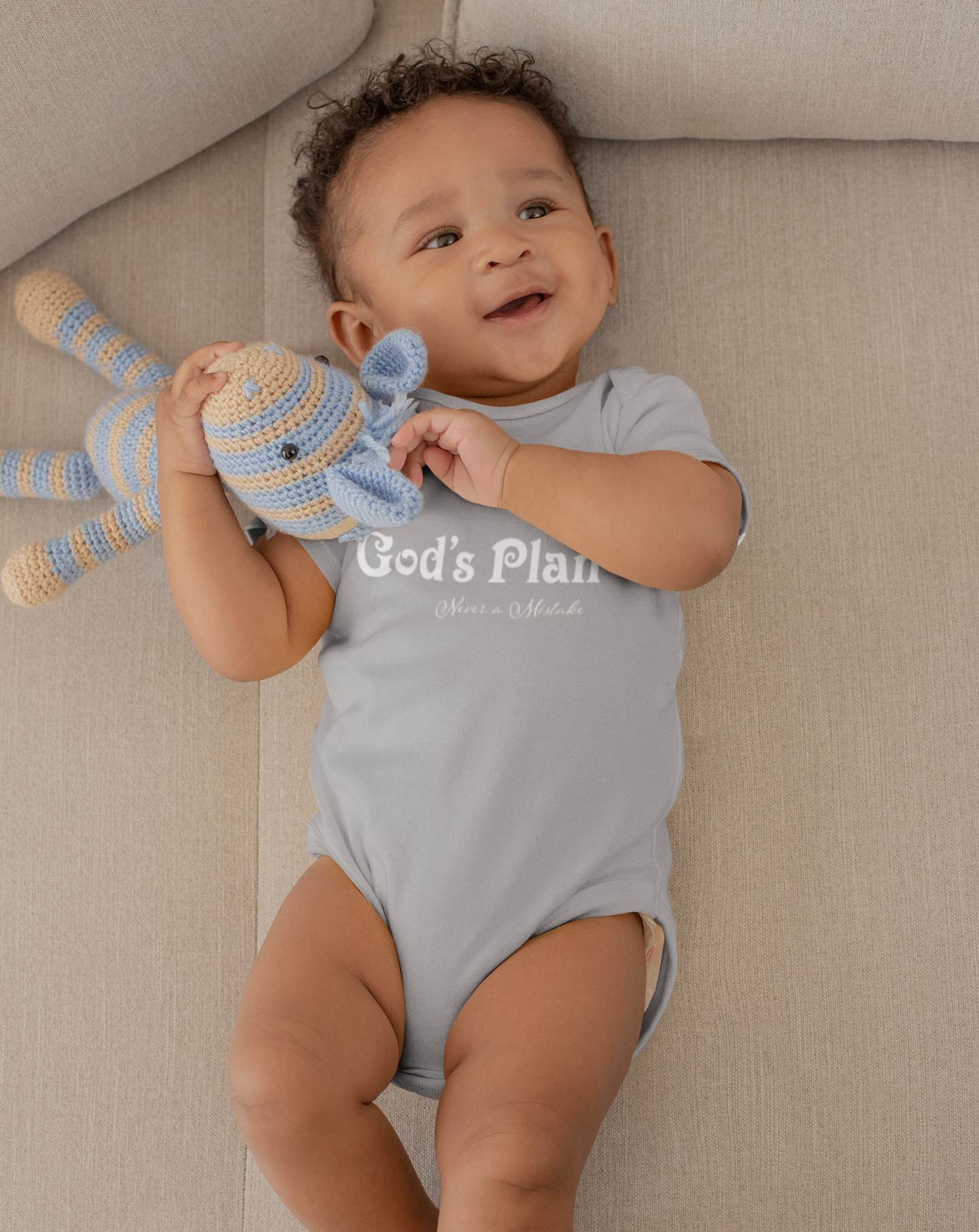 God's Plan Never a Mistake Infant Bodysuit