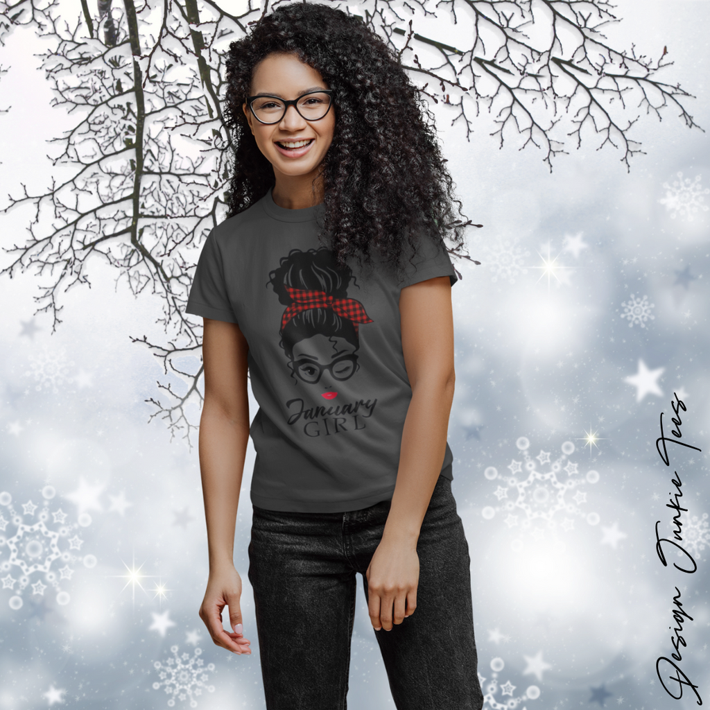 January Girl Short-Sleeve T-Shirt