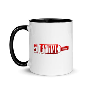 Storytime and Wine Mug with Color Inside