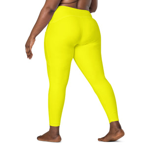 Swaglady Yellow Leggings with pockets