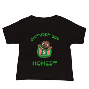 Birthday Boy HONEST Baby Jersey Short Sleeve Tee