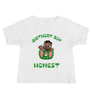 Birthday Boy HONEST Baby Jersey Short Sleeve Tee
