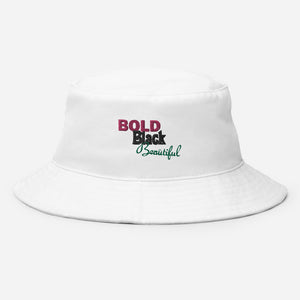 Bold Black Beautiful Bucket Hat
