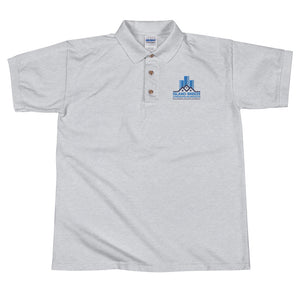 Island Breeze Construction Embroidered Polo Shirt