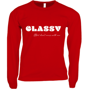 Classy Unisex Long Sleeve Shirt
