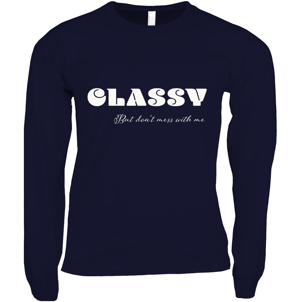 Classy Unisex Long Sleeve Shirt