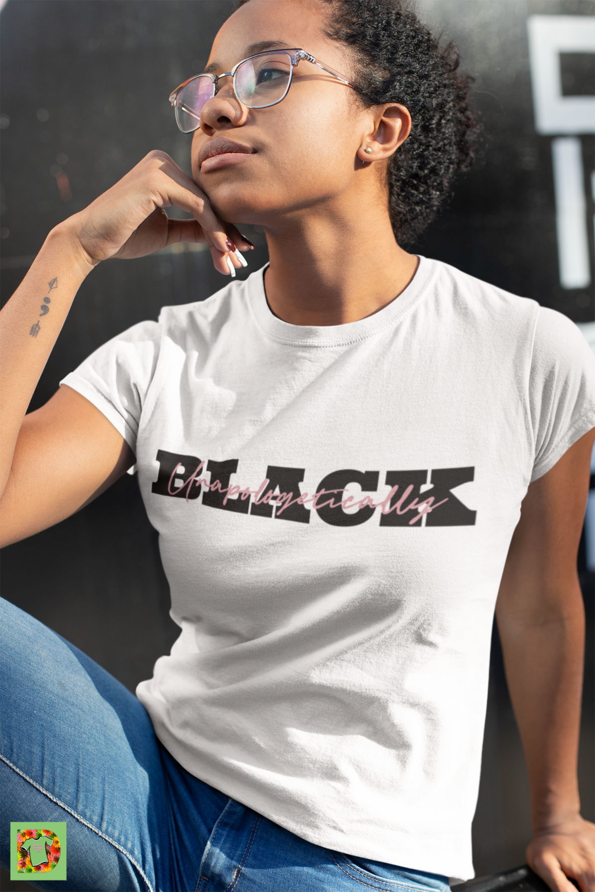 Unapologetically Black Short-Sleeve Unisex T-Shirt