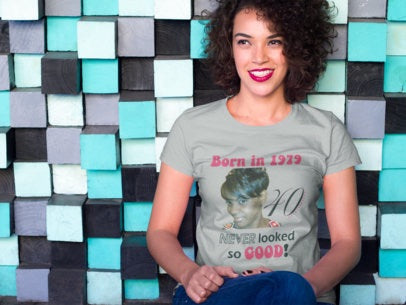 40 Never Looked so Good Women's short sleeve t-shirt (Two-Sided)