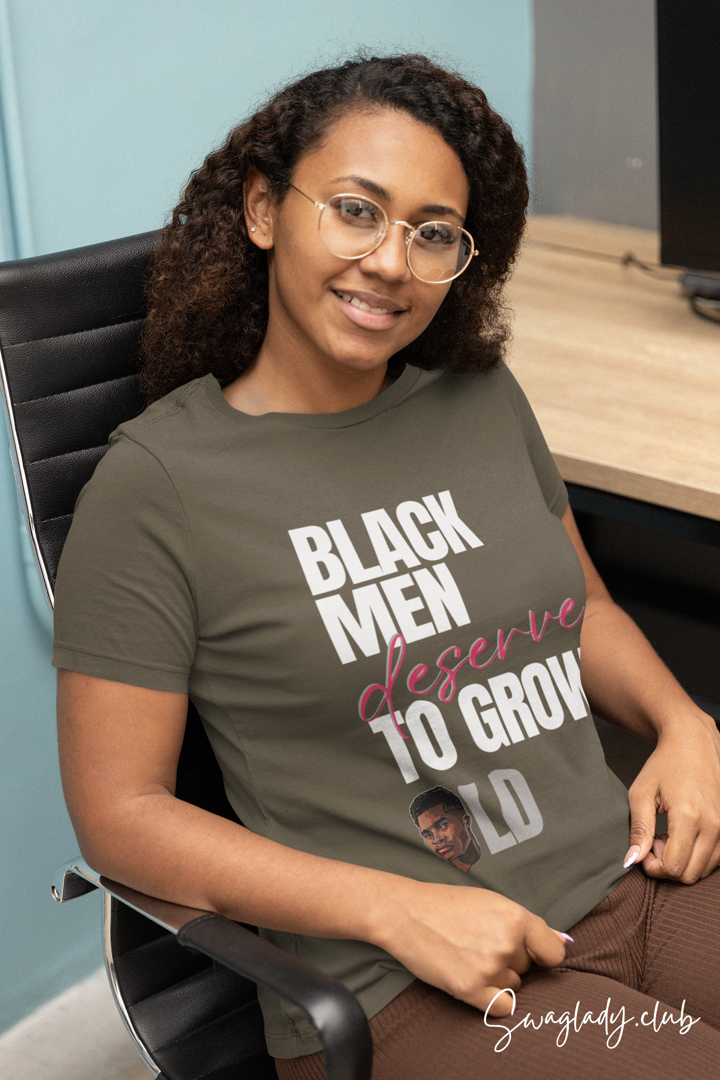 Black Men Deserve to Grow Old Unisex t-shirt
