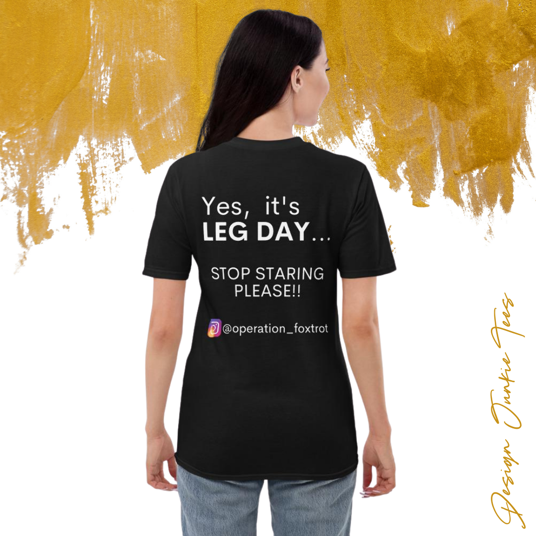 Operation Foxtrot - Women Support Women LEG Day II Short-Sleeve T-Shirt