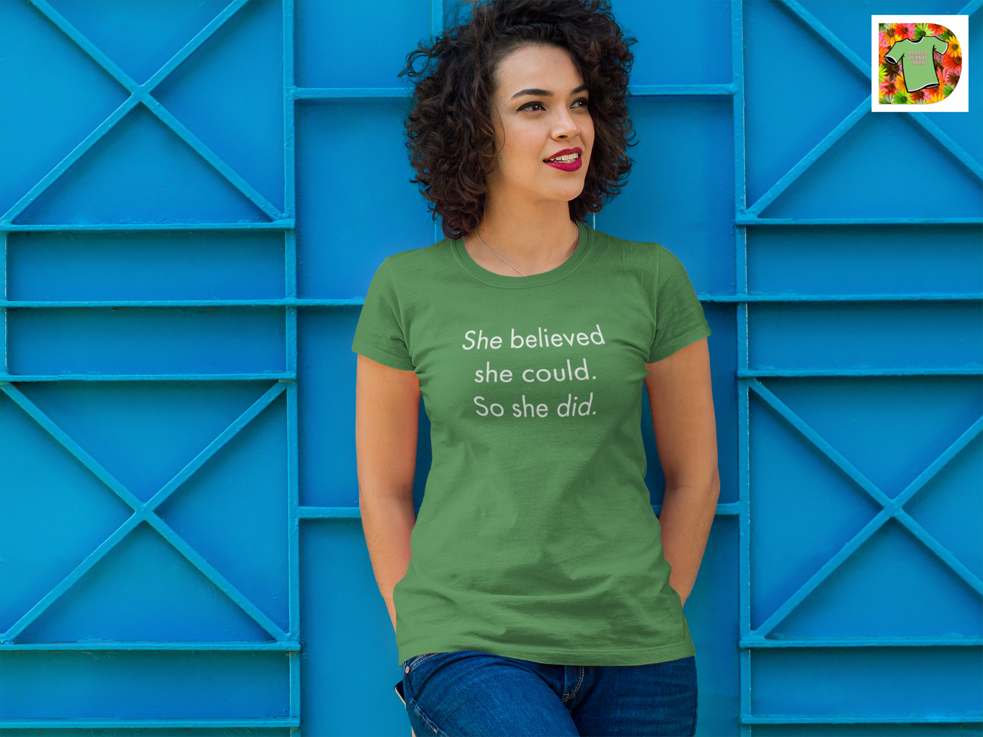 She Believed She Could 2 Short-Sleeve Unisex T-Shirt