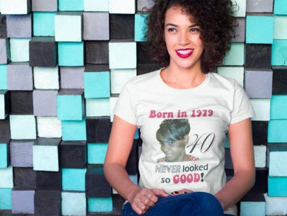 40 Never Looked so Good Women's short sleeve t-shirt (Two-Sided)