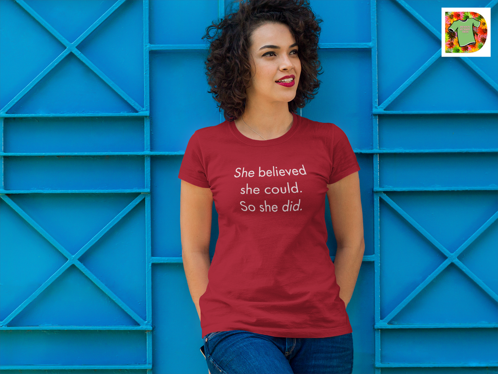 She Believed She Could 2 Short-Sleeve Unisex T-Shirt