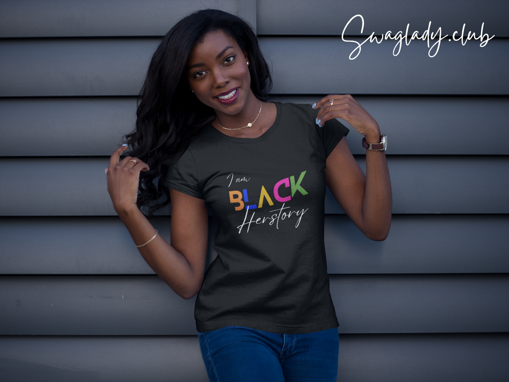 I am BLACK Herstory Unisex t-shirt