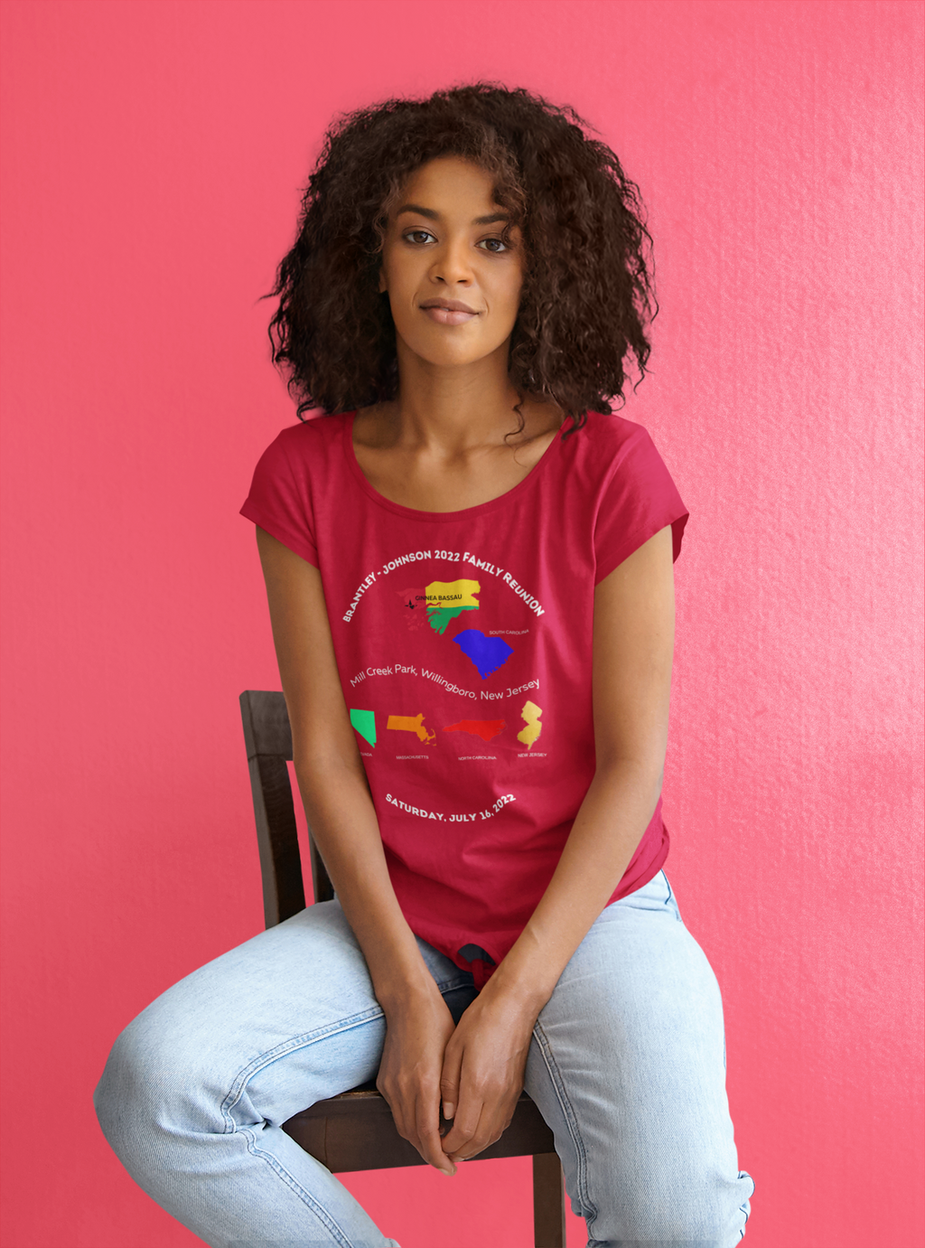 Brantley-Johnson 2022 Family Reunion Short-sleeve unisex t-shirt