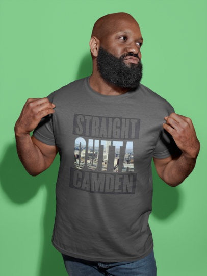 Straight Outta Camden Short-Sleeve Unisex T-Shirt