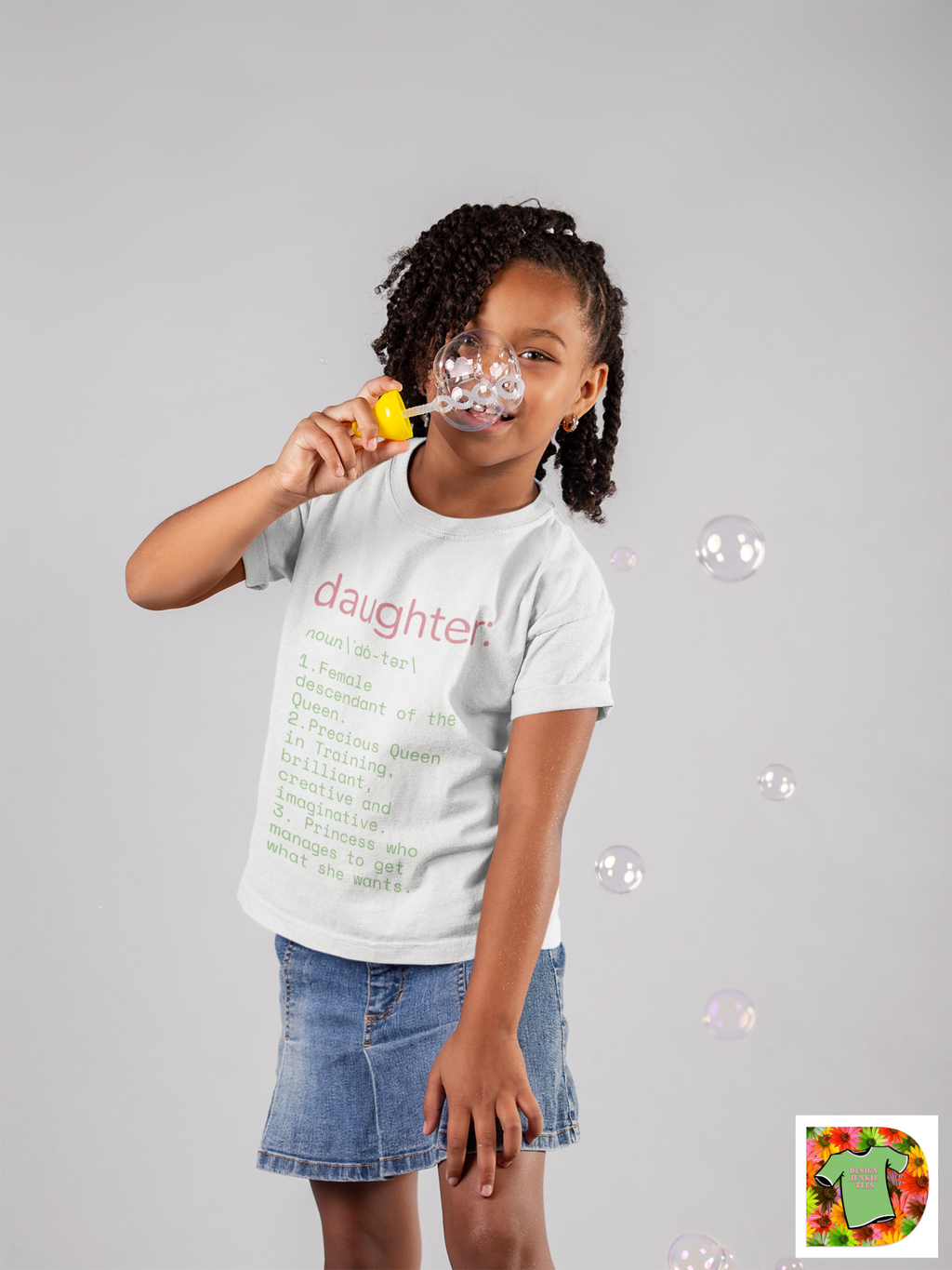 Daughter Definition Toddler Short Sleeve Tee